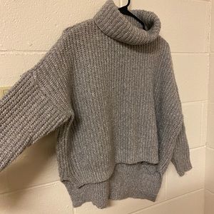 Gray sweater